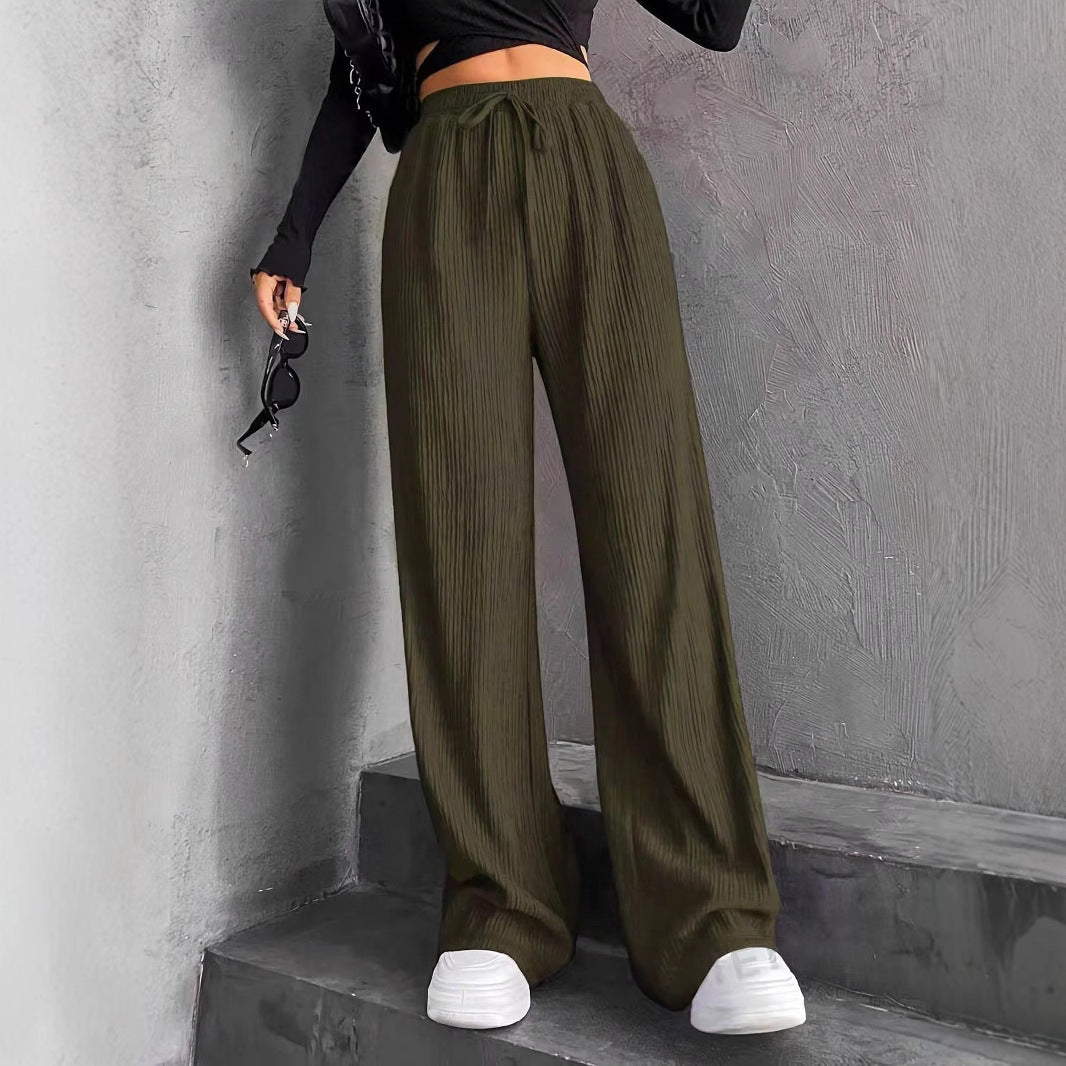 Damen weite Plisseehose EB