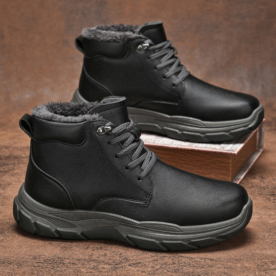 Damen Winterliche Stiefel mit warmem Innenfutter und rutschfester Sohle EB
