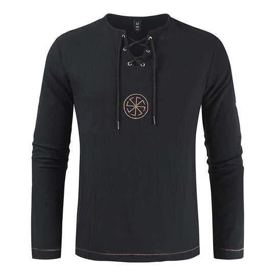 Herren tunikastil Hemd EB