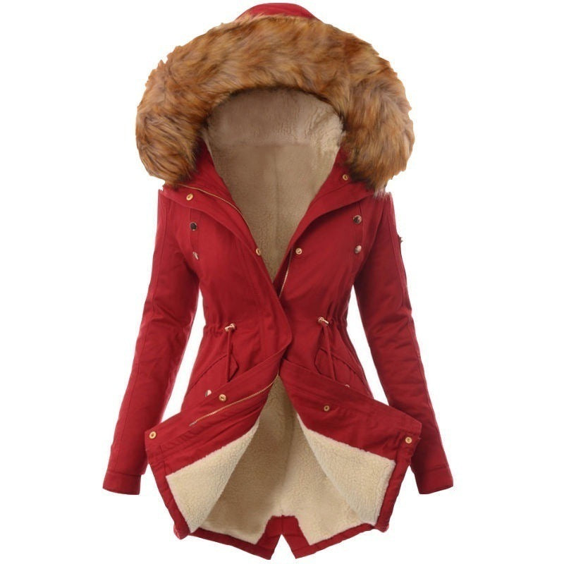 Damen Warm gefütterte Parkajacke EB