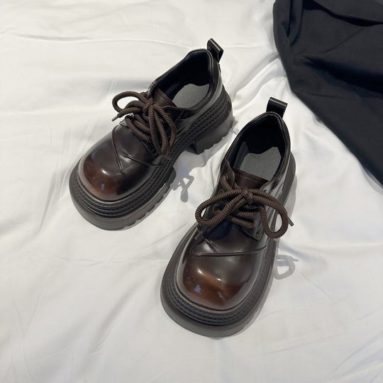 Damen modische Schnürschuhe mit rutschfester Sohle und innovativem Design EB