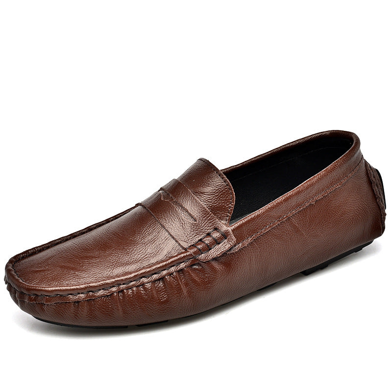 Damen Mokassins aus hochwertigem Leder mit flexiblem Sohlenprofil EB