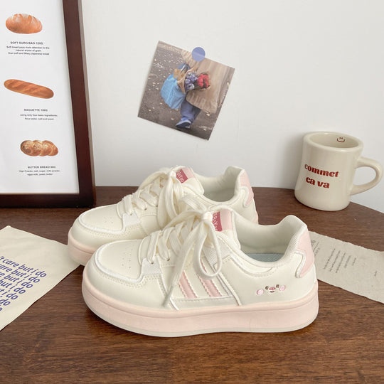 Damen Chunky Sneakers mit gepolsterter Sohle und sportlichen Akzenten EB