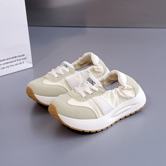 Damen Sportliche Sneaker mit elastischem Obermaterial und stoßdämpfender Sohle EB