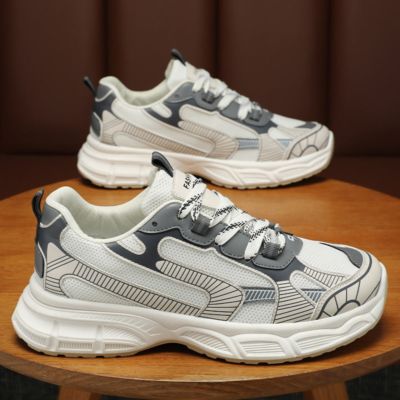 Damen Sportliche Laufschuhe mit atmungsaktiver Mesh-Oberfläche und rutschfester Sohle EB