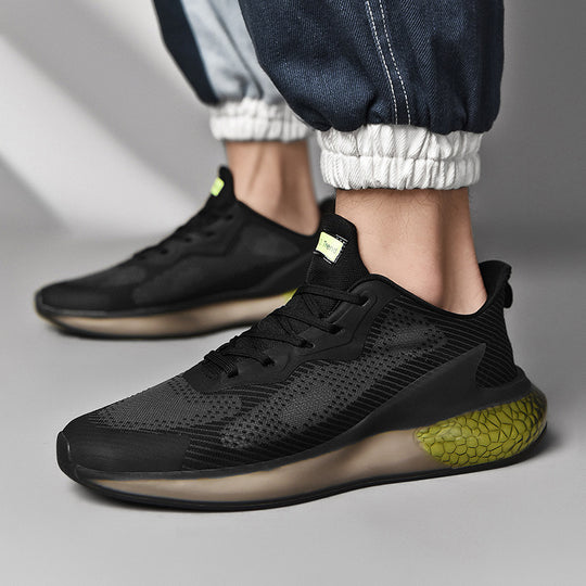 Unisex leichte Strick‑Laufschuhe mit integrierter Fersen‑Luftkapsel EB