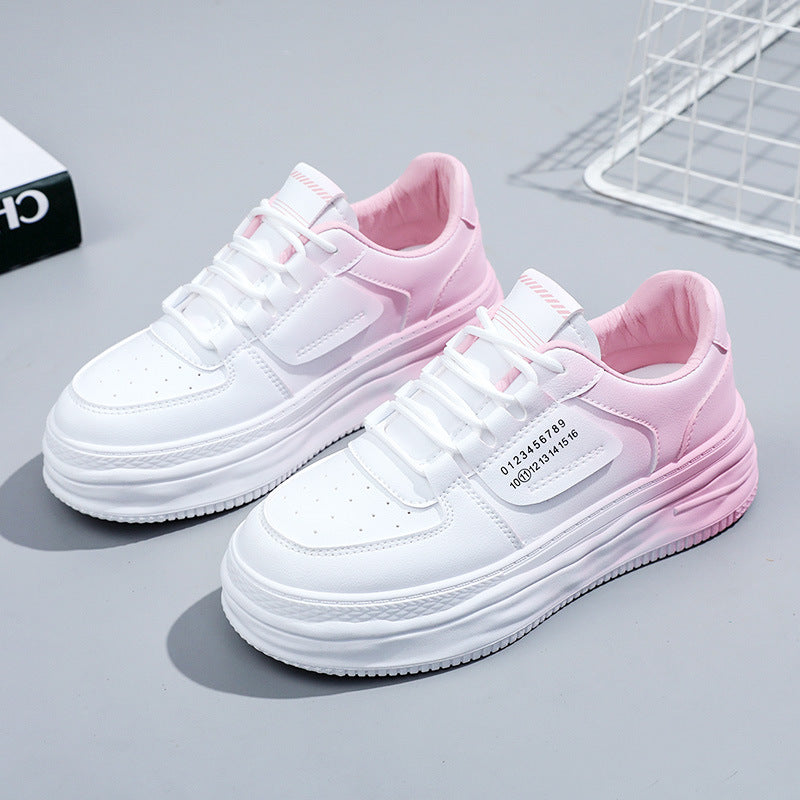 Damen Sportliche Sneakers mit atmungsaktivem Obermaterial und rutschfester Sohle EB