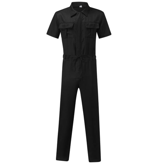 Damen Utility Overall mit praktischen Taschen und Gürteldesign EB