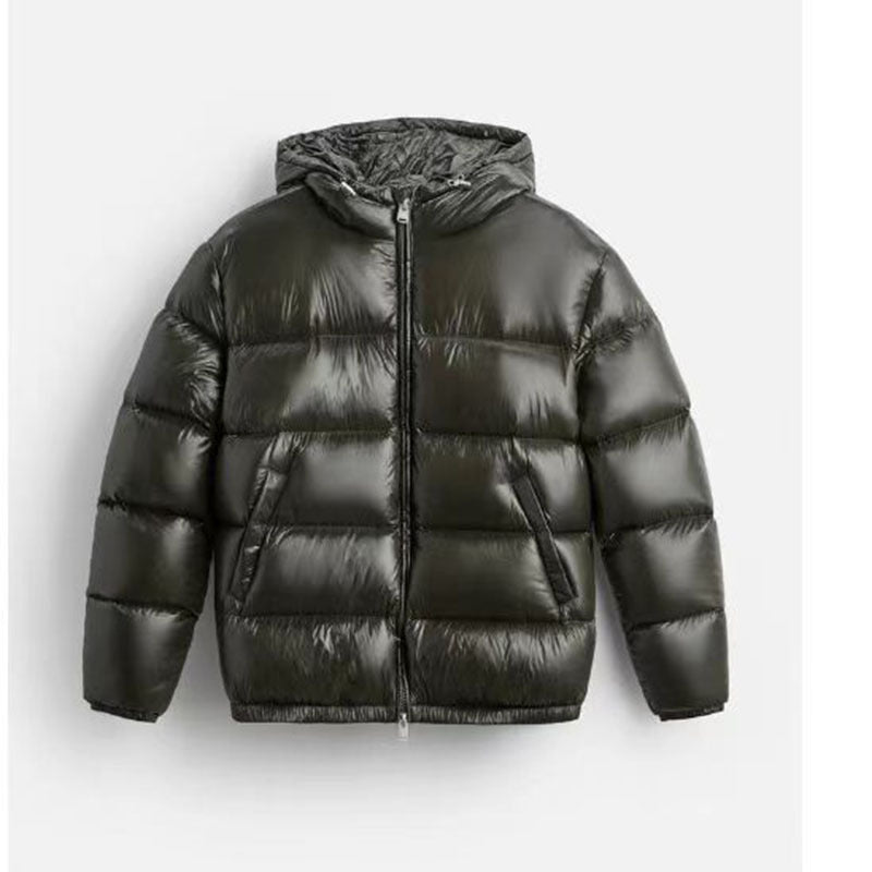 Damen Daunenjacke mit hochschließendem Kragen EB