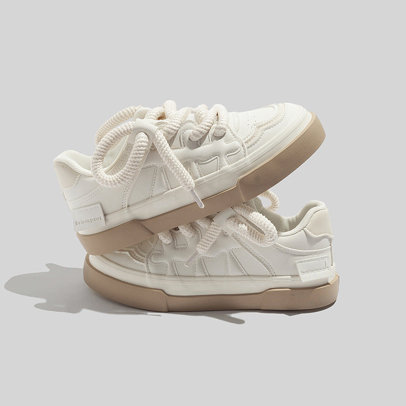 Damen lässige Sneakers mit textilem Obermaterial und gepolsterter Einlegesohle EB