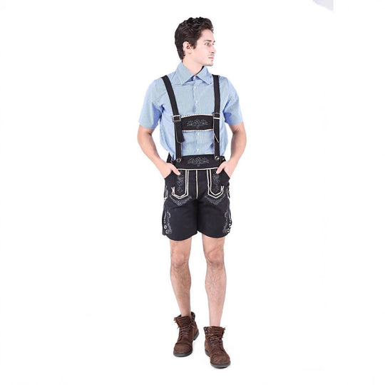 Herren Trachtenkurzanzug mit aufwendiger Stickerei EB