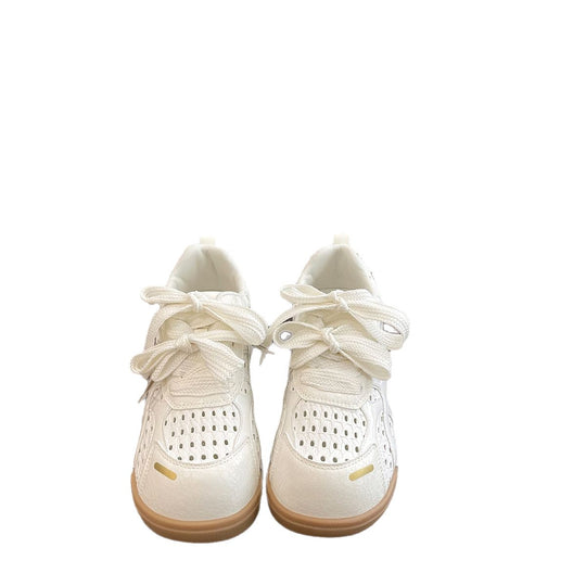 Damen Sportliche Freizeitsneaker mit atmungsaktiver Netz-Oberfläche und weicher Sohle EB