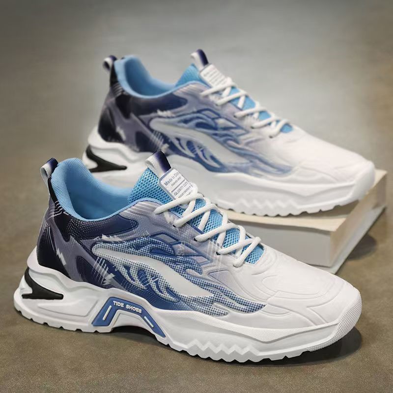 Damen Sportliche Sneaker mit atmungsaktiver Mesh-Oberfläche EB