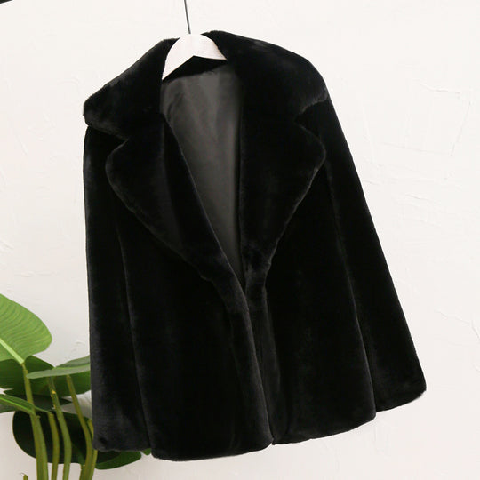 Damen Flauscher Mantel EB