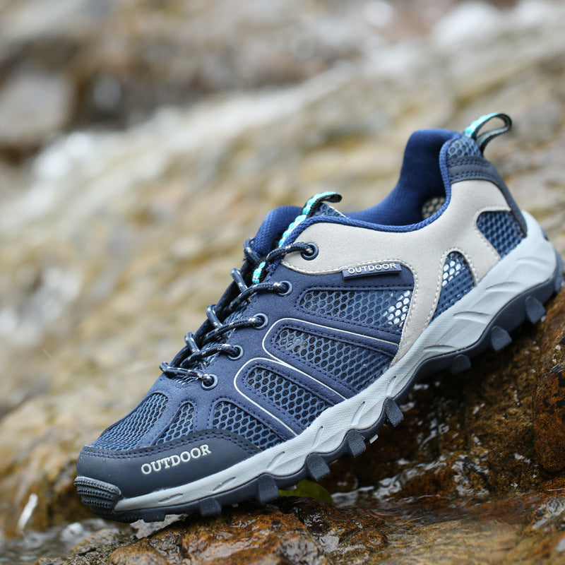 Damen Multi-Funktions-Sneaker für Outdoor-Aktivitäten mit atmungsaktivem Netzdesign EB