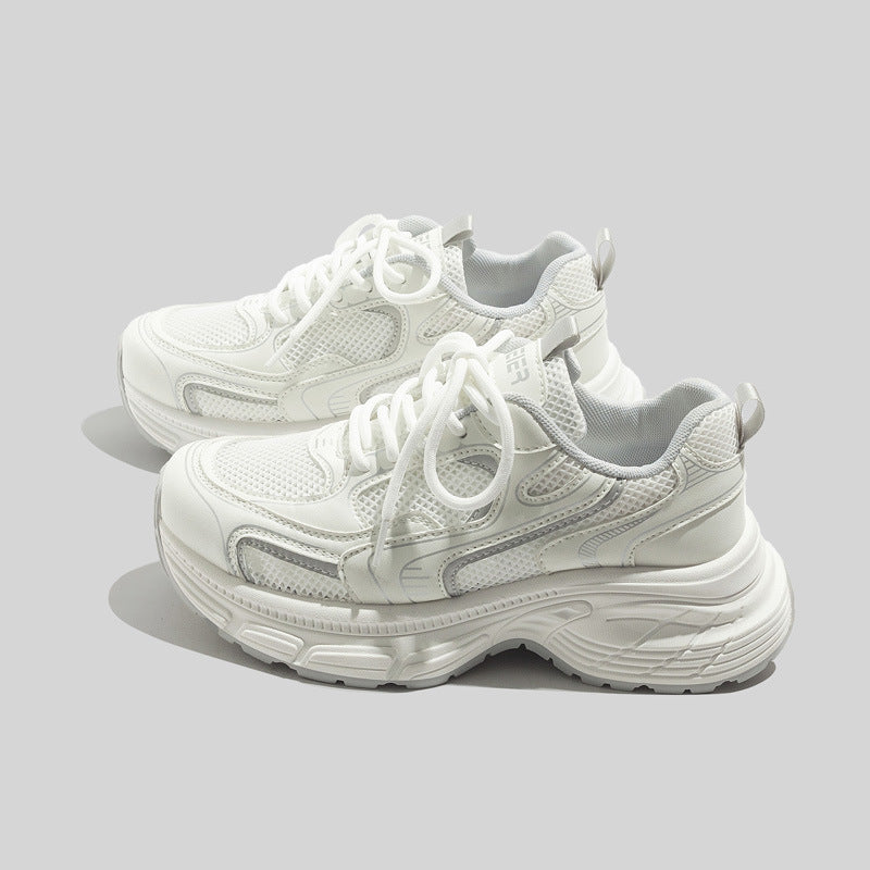 Damen Sportliche Sneaker mit atmungsaktiver Netz-Oberfläche und bequemer Dämpfung EB