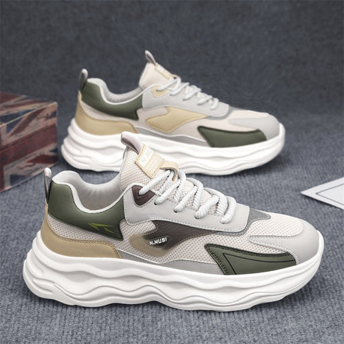 Damen Sportliche Sneakers mit dämpfendem Obermaterial und robuster Sohle EB