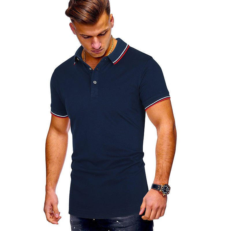 Herren Poloshirt mit modernen Akzenten EB