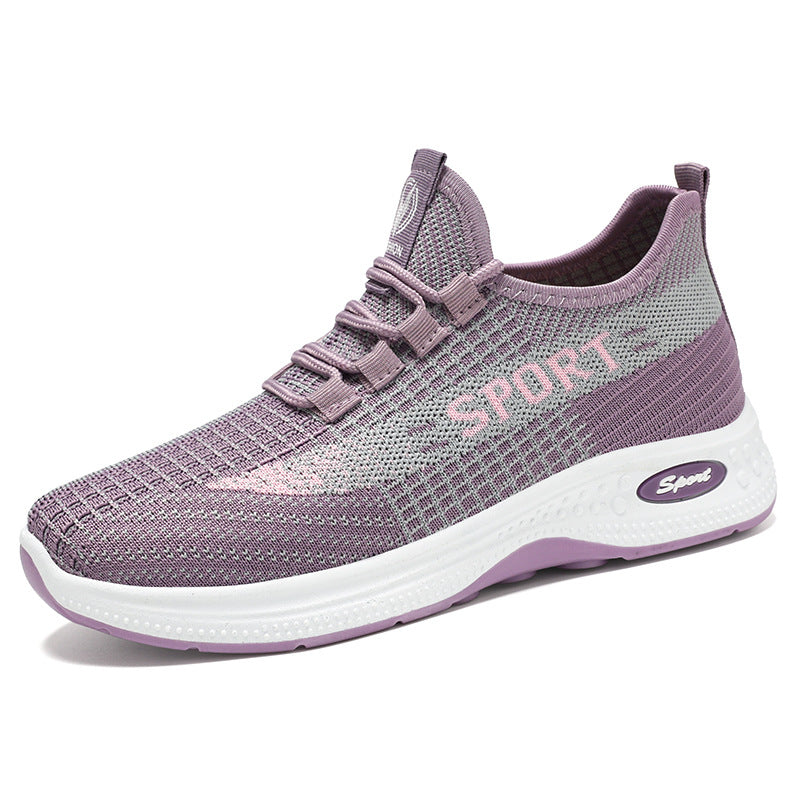 Damen Sportliche und atmungsaktive Fitness Sneakers EB