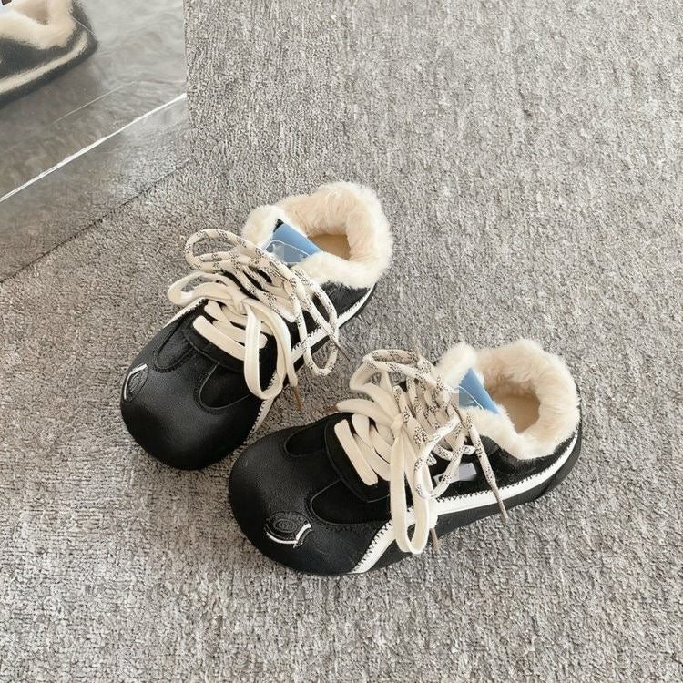 Damen Sportliche Sneakers mit kuscheligem Innenfutter und robustem Obermaterial EB