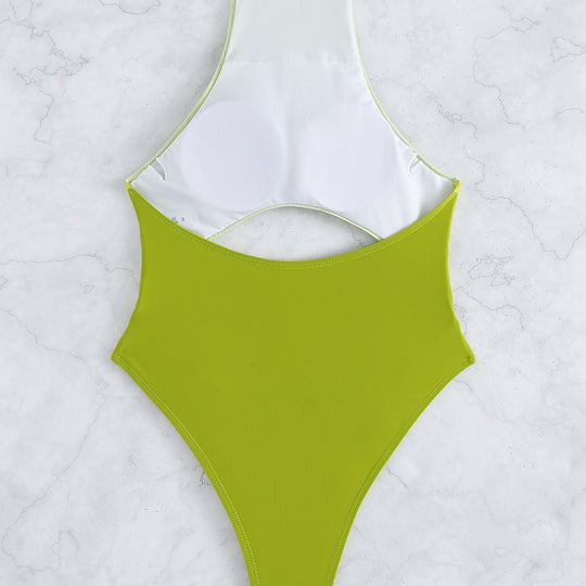 Damen Hochwertiger Cut-Out-Badeanzug EB