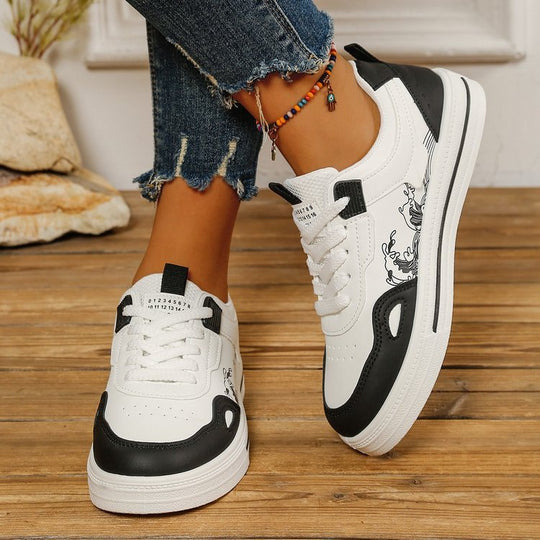 Damen Sneakers im lässigen Grafikdesign mit hohem Tragekomfort EB