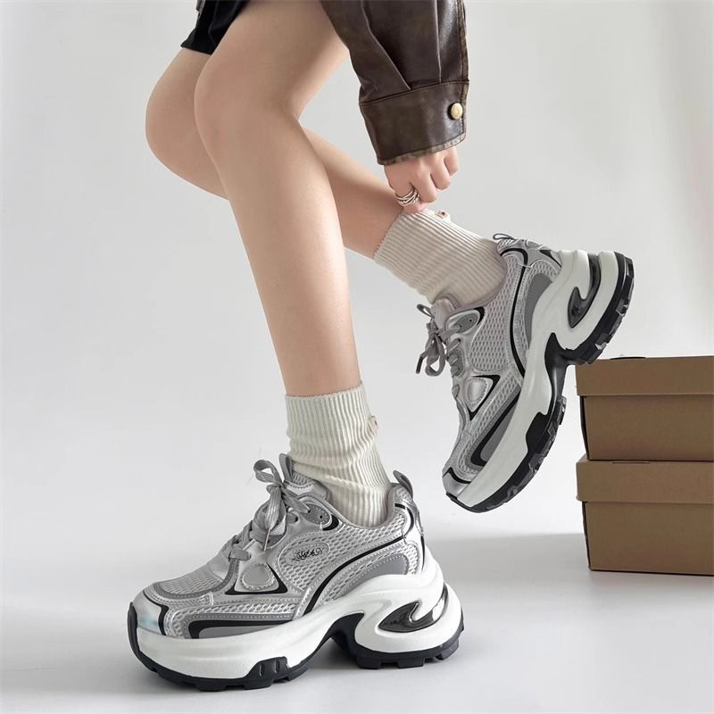 Damen Sportliche Chunky Sneakers mit innovativem Dämpfungssystem EB