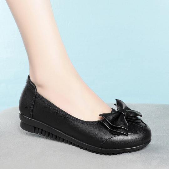 Damen Ballerinas mit dekorativem Schleifen-Detail und komfortablem Fußbett EB