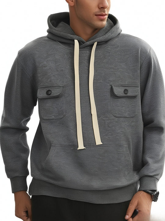 Herren Kapuzenpullover mit praktischen Taschen und modernem Design EB