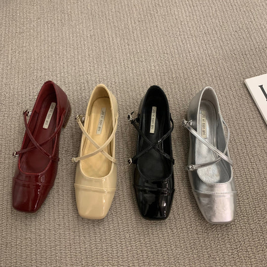 Damen elegante Schuhwerk mit Kreuzriemen EB
