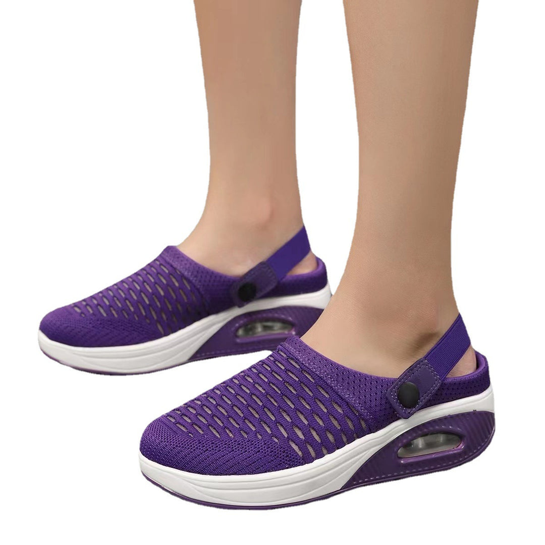 Damen Atmungsaktive Freizeit-Clogs mit Luftpolster EB