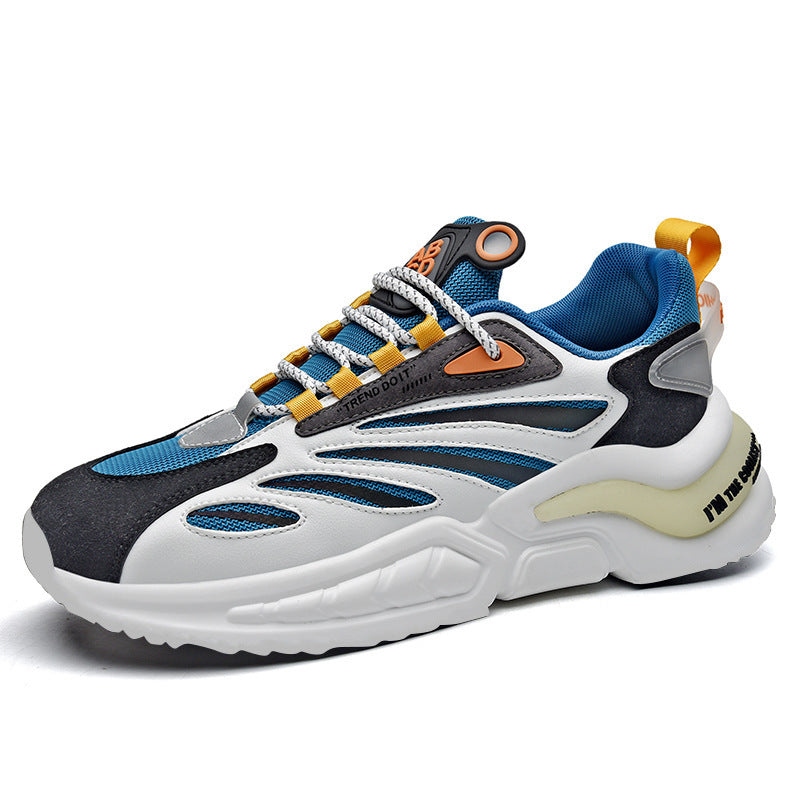 Damen Sportliche Sneakers mit atmungsaktivem Obermaterial und stoßdämpfender Sohle EB
