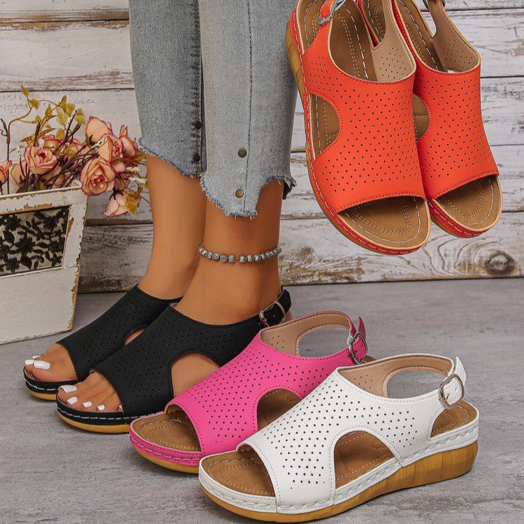 Damen Bequeme Sandalen EB