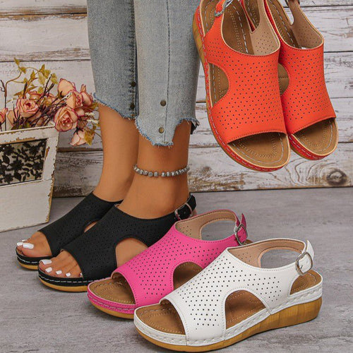 Damen Bequeme Sandalen EB