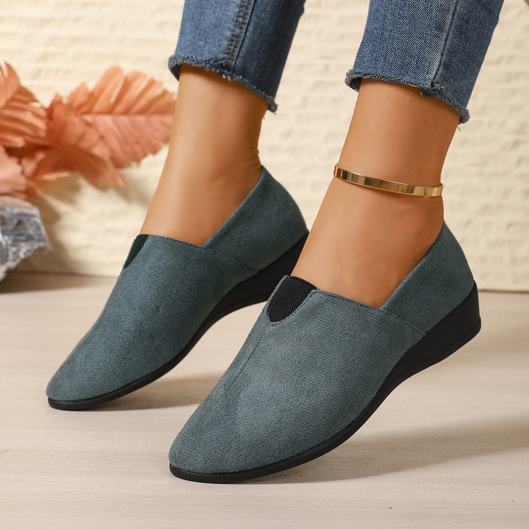 Damen Bequeme und elegante Slipper aus atmungsaktivem Material EB