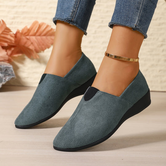 Damen Bequeme und elegante Slipper aus atmungsaktivem Material EB