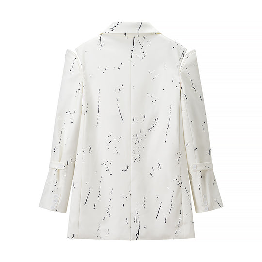 Damen trendiger Oversized-Blazer EB
