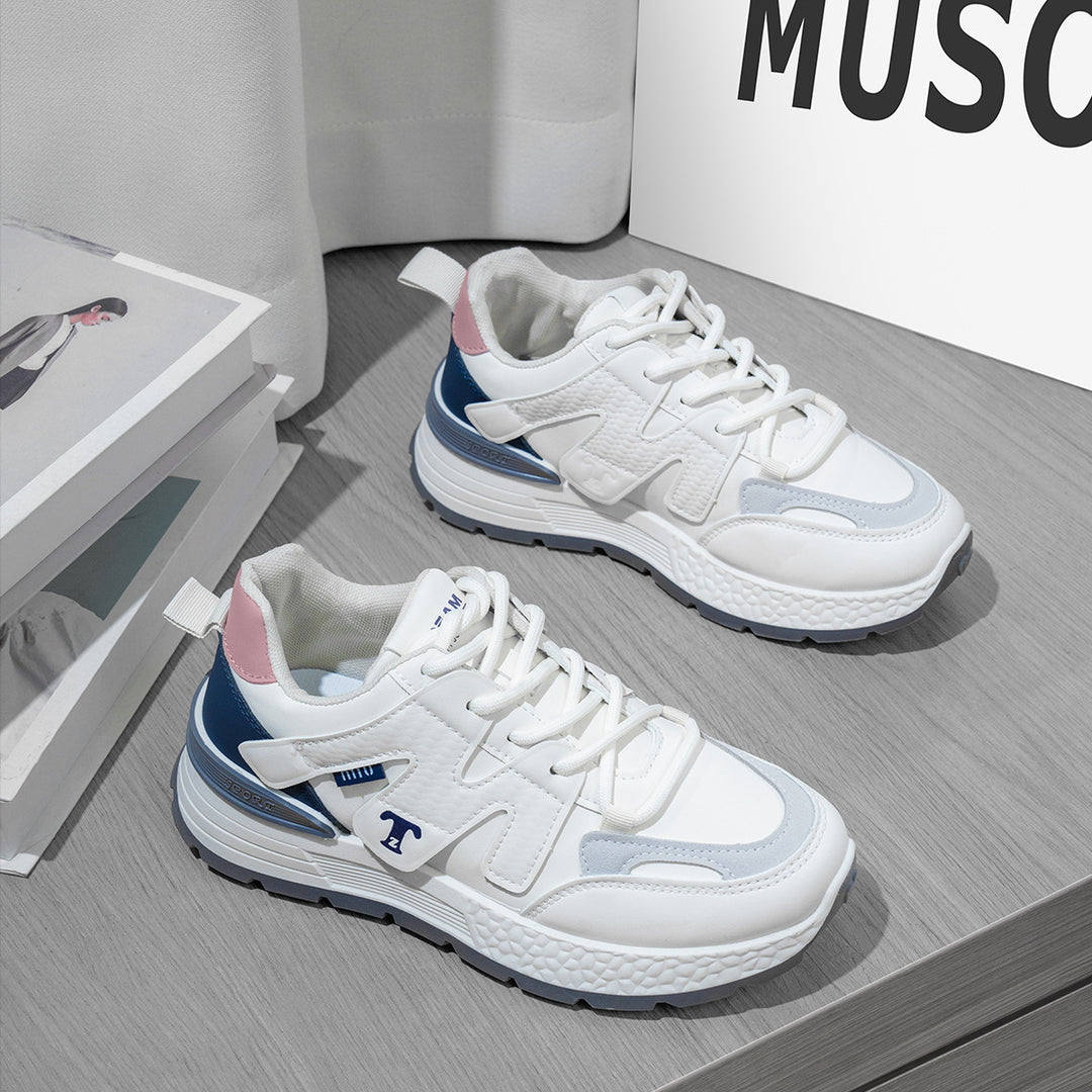 Damen Sportliche Sneakers mit atmungsaktivem Obermaterial und dämpfender Sohle EB