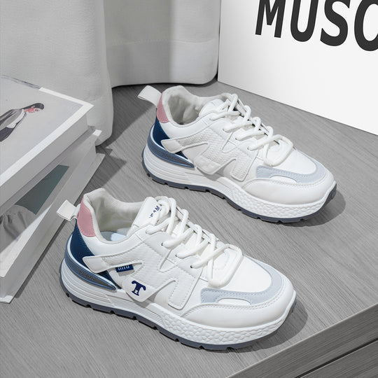 Damen Sportliche Sneakers mit atmungsaktivem Obermaterial und dämpfender Sohle EB