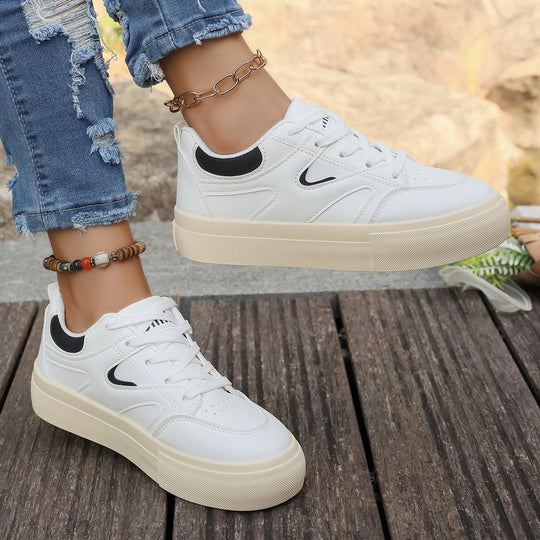Damen Sneaker mit komfortablem Plateau und modischem Design EB