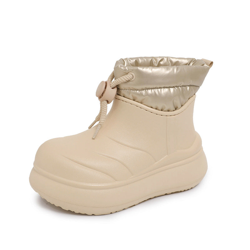 Damen modische Winterstiefel mit dämpfendem Innenfutter und wasserabweisender Oberfläche EB