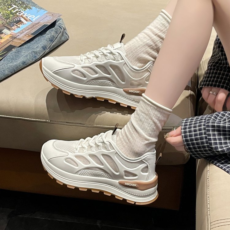 Damen Atmungsaktive Lauf-Sneaker mit flexibler Sohle und komfortabler Dämpfung EB