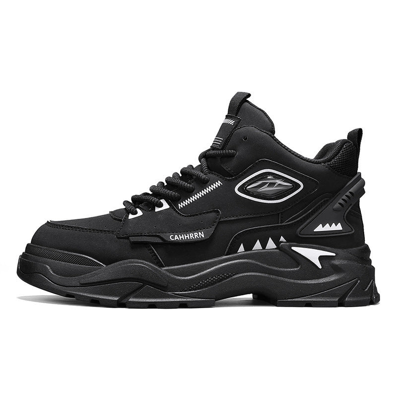 Damen Sportliche High-Top Sneakers mit dynamischem Design und rutschfester Sohle EB