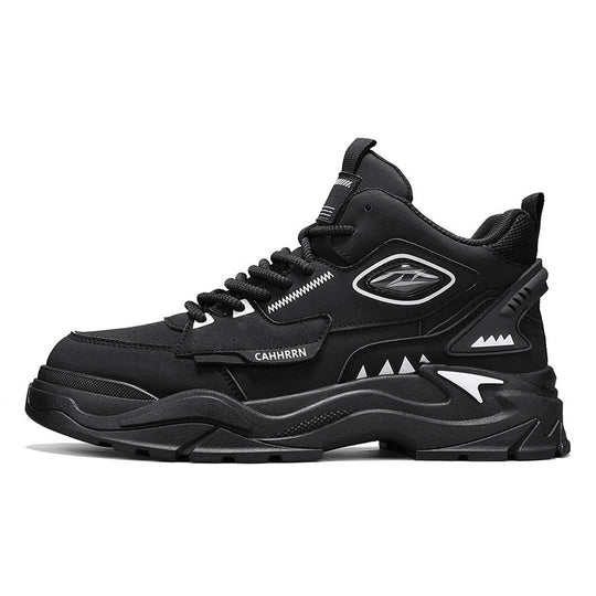 Damen Sportliche High-Top Sneakers mit dynamischem Design und rutschfester Sohle EB