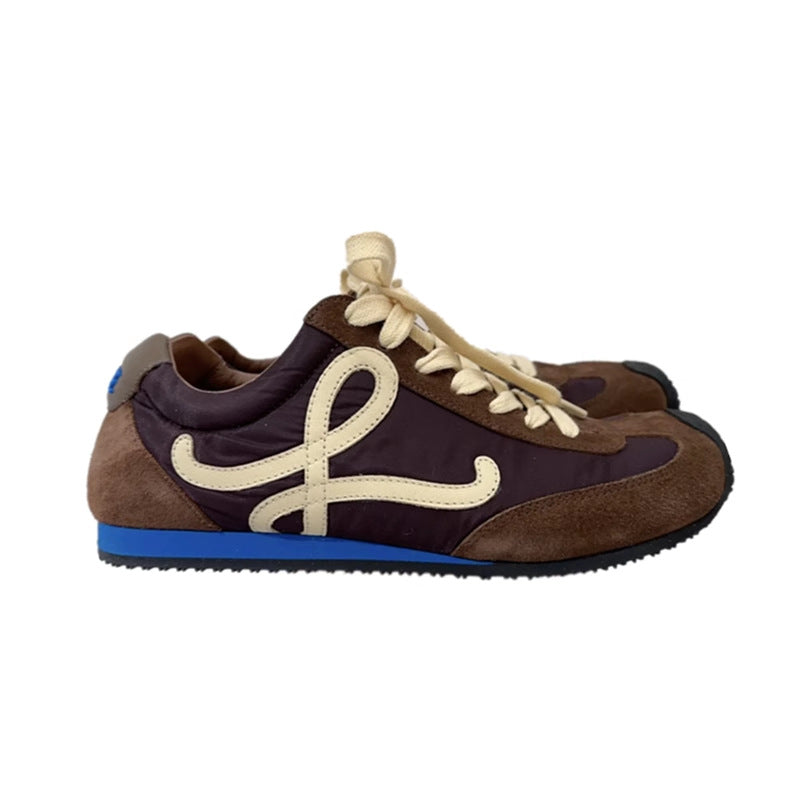 Damen Sportliche Sneaker mit atmungsaktiver Obermaterialkombination und rutschfester Laufsohle EB