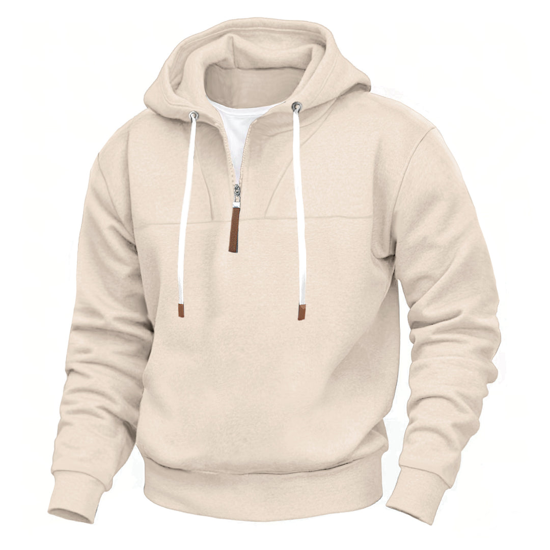 Herren Kapuzenpullover mit praktischer Reißverschlussöffnung und modernem Design EB