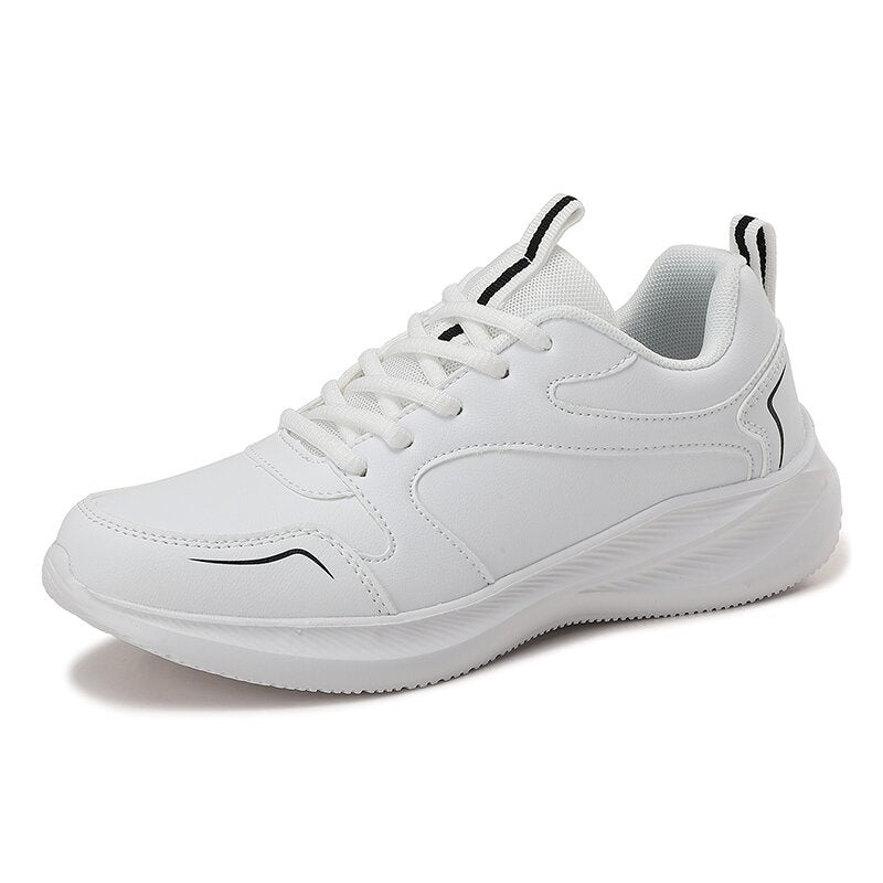 Damen Sportliche Schnür-Sneaker mit dämpfender Sohle und atmungsaktiver Konstruktion EB