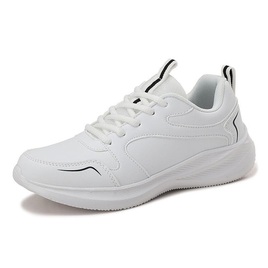 Damen Sportliche Schnür-Sneaker mit dämpfender Sohle und atmungsaktiver Konstruktion EB