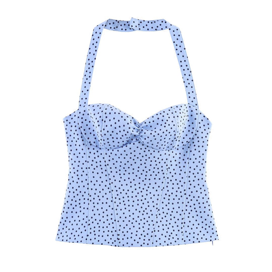 Damen Kombination aus kurzem Oberteil und Shorts EB