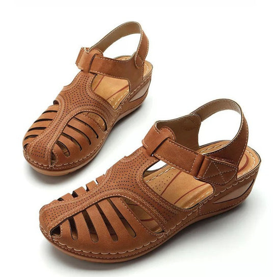 Damen Sandalen mit atmungsaktivem Riemendesign und bequemer Innensohle EB